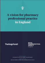 A vision for pharmacy professional practice in England